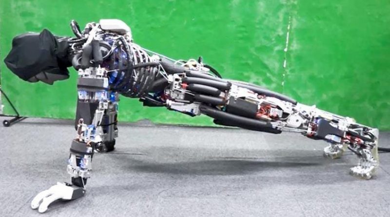 Conoce al robot humanoide que hace ejercicios y suda