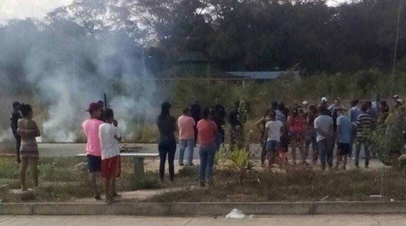 Reprimieron protesta por falta de Clap en Cojedes