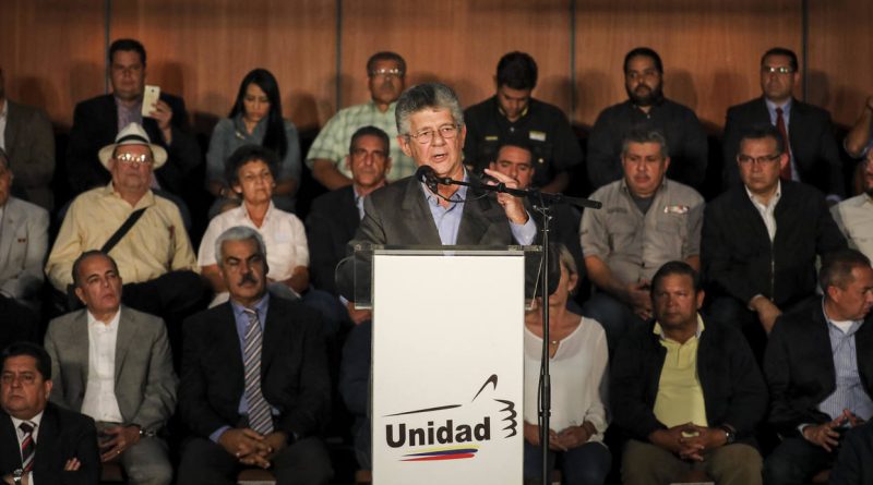 MUD prometió acudir a elecciones presidenciales con un solo candidato