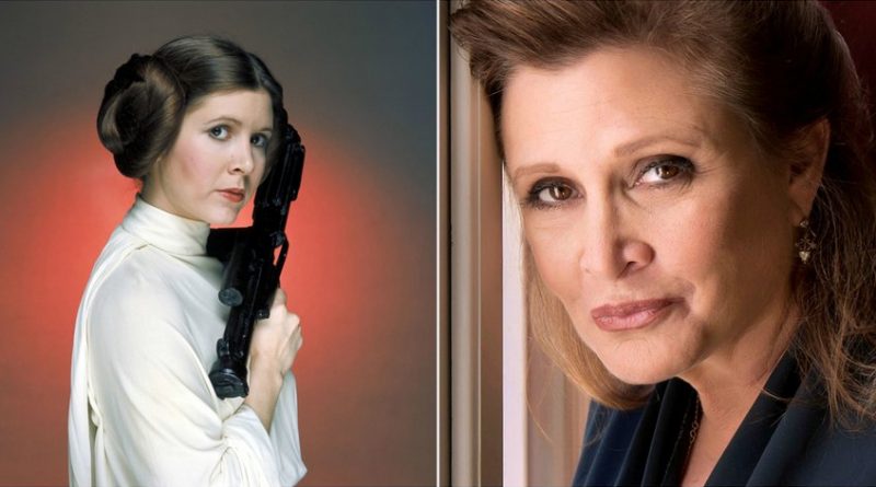 El espectáculo recuerda a Carrie Fisher, la eterna Princesa Leia a un año de su muerte