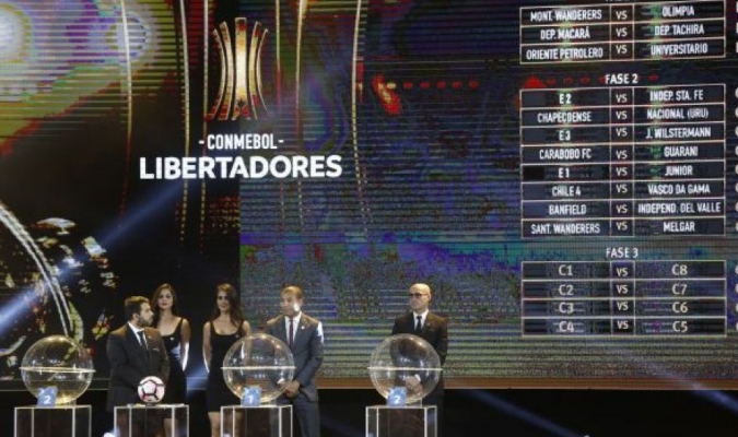 Así quedaron los grupos de la Copa Libertadores 2018