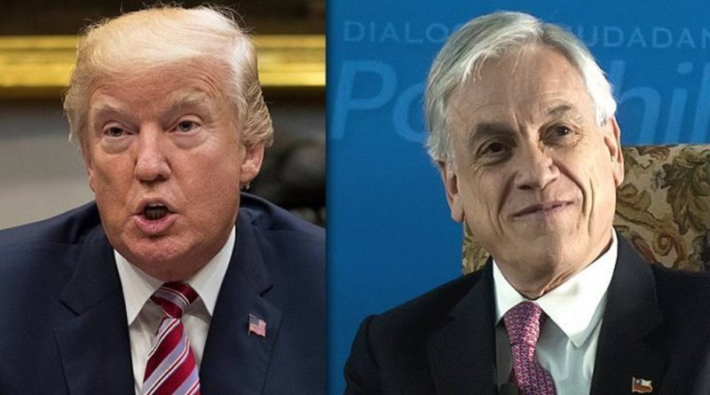 Trump y Piñera abordaron situación de deterioro en Venezuela