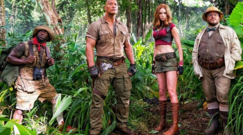 Jumanji, la película más vista en los cines de EE UU y Canadá