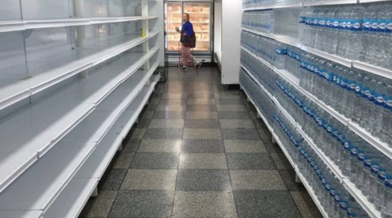 supermercados de Venezuela ahora están semivacíos