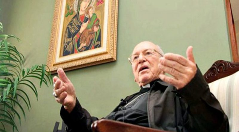 Monseñor Ovidio Pérez: Ley Contra el Odio no silenciará a la Iglesia