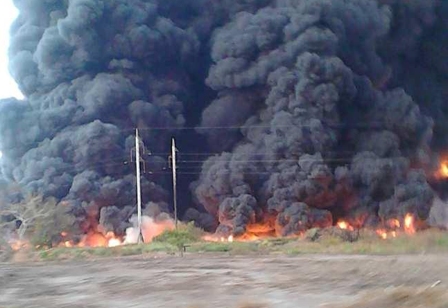 Planta de Pdvsa en Lagunillas pasó doce horas incendiándose por falta de espuma especial