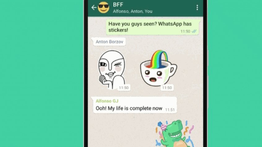 Los stickers y los gift pueden llegar a Whatsapp | CualeselRollo