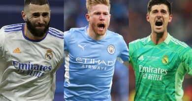 UEFA revela los tres finalistas al mejor jugador del año