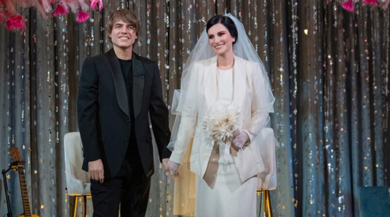 Los cantantes Laura Pausini y Paolo Carta se casaron este 21-Mar
